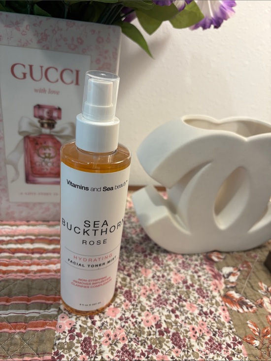 Lacuna Other - Sea Buckthorn Rose Hydrating Facial Toner Mist - White/Pale Orange NWOT